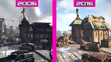 Gears of War 4 vs Gears of War Map Comparison : Gridlock