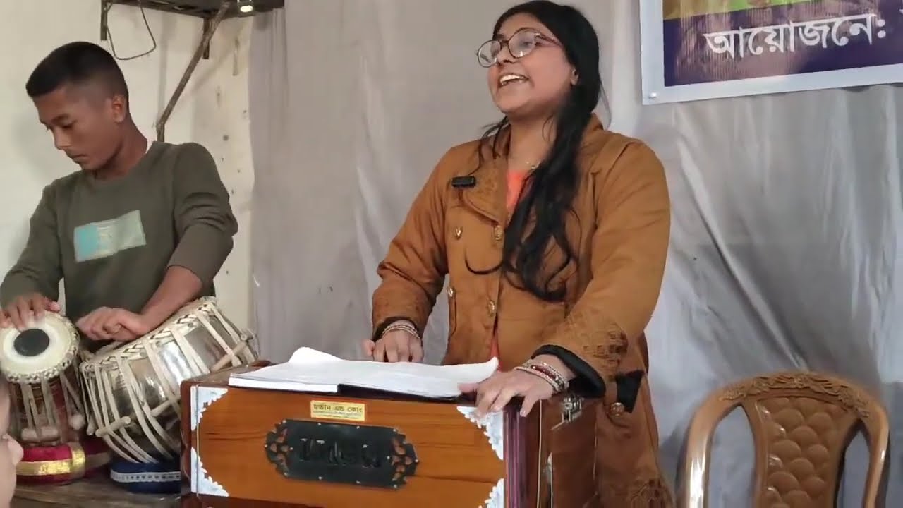 গ্রাম ছাড়া ঐ রাঙা মাটির পথ | Rabindra Sangeet | Praci Moni