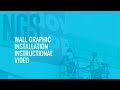 Wall Graphic Installation Instructional Video