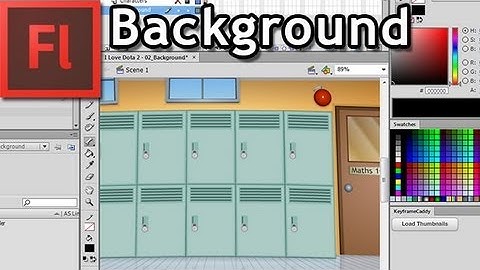 How to make a Background for your Flash Cartoon