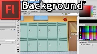 How to make a Background for your Flash Cartoon