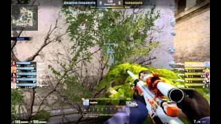 Awp no scope collateral through smoke (CSGO)