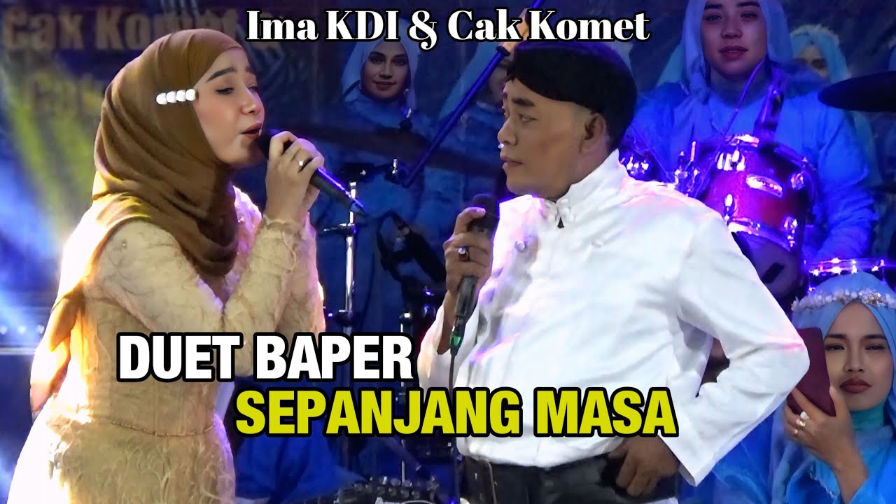 Duet Paling Baper Cak Komet ft. Ima KDI TIDAK DAPAT TIDUR