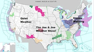Joe & Joe Weather Show Severe Weather Exits, Busy Pattern Continues