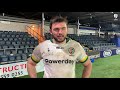 Matt Rogerson reacts to his 50th game for London Irish!