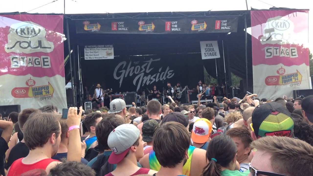 The Ghost Inside - The Great Unknown [Vans Warped Tour 2014, Charlotte NC]