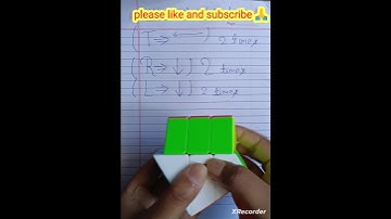 how to solve windmill cube try it bro #youtubeshorts #youtube #ytshorts #cube #formula #shortsviral