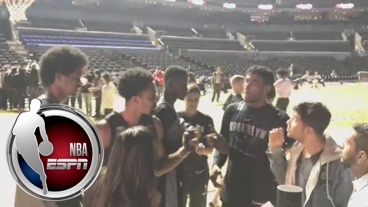 Nets players try to learn to speak Spanish from ESPN Deportes reporters