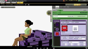 SketchUp to IMVU: Adding a Sitting Pose