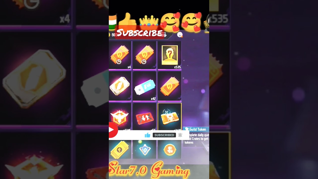 Ff token Exchange |Free Fire Tpys 