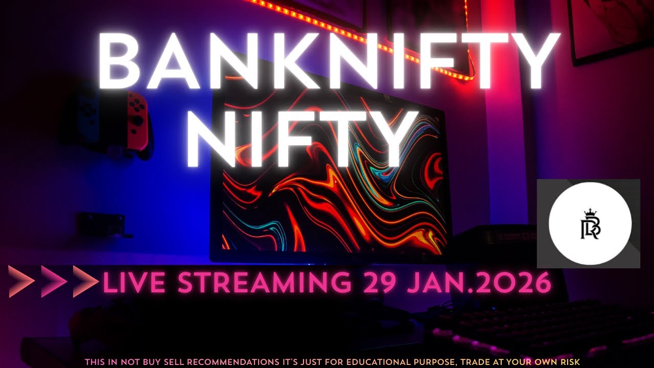 Nifty and Banknifty live  resistance and support level