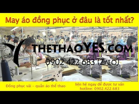 May đồ thể thao theo yêu cầu