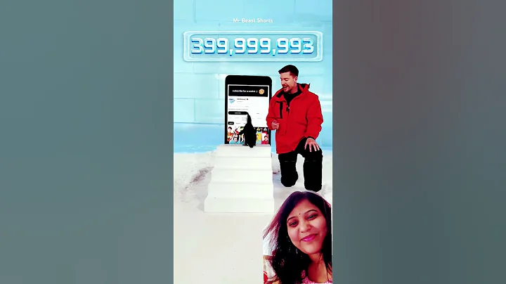 Can I Teach a Penguin To Subscribe? #akankshasingh #mrbeast #mrbeastshorts #trending #viral #shorts