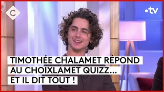 Timothée Chalamet, invité exceptionnel de C à Vous - C à Vous - 05/12/2023