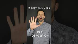 Masterful Deposition Tactics: Best Responses Revealed #deposition #attorney #workerscompensation