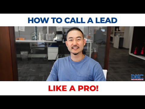 How To Call A Lead Like a Pro!