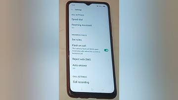 oppo f15,how to off flash on call , oppo f15 off flash on call setting