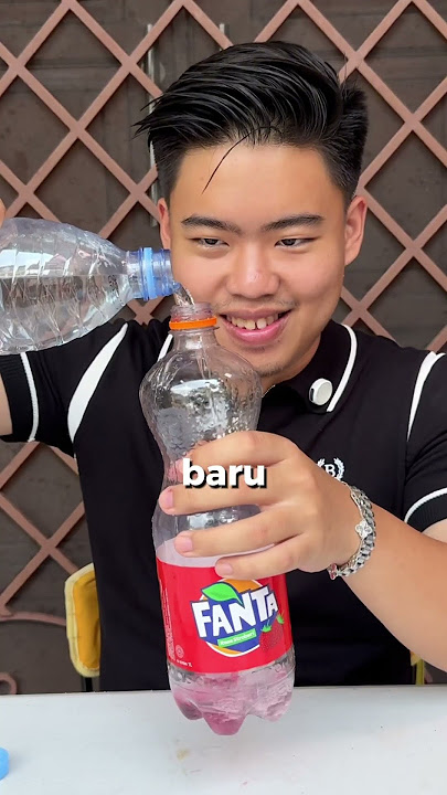kok dia gasuka air putih ya
