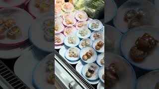 Sushi at the Conveyor Belt at Spinneys