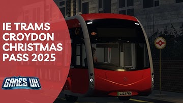 Brand New IE Trams|Croydon Christmas Pass 2025|ROBLOX|Route 450