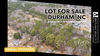 Durham NC Land for Sale | 1011 Umstead Rd | North Durham