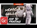 Monica Geller 3D Printing Figurine | Assembly by Gambody