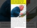 Donald Trump Makes Big Brag Out Of A Biden Misstep - And His Claim Immediately Falls Apart #news