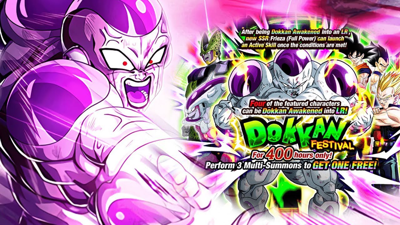 Korosareru Beki NANDA!!!! LR Full Power Frieza GACHA | Dokkan Battle ...