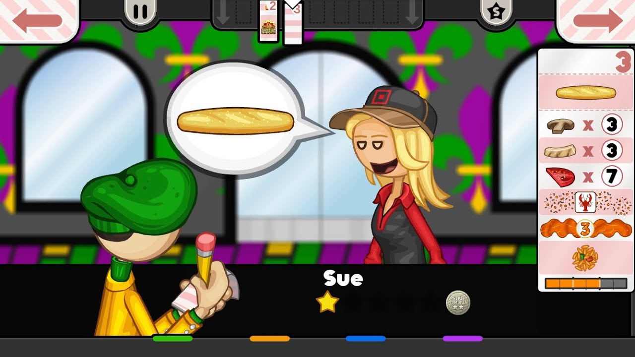 Papa's Pastaria To Go! All Mardi Gras Ingredients Unlocked! YouTube