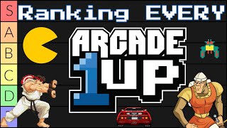 Ranking EVERY Arcade1Up Arcade Cabinet!  Tier List