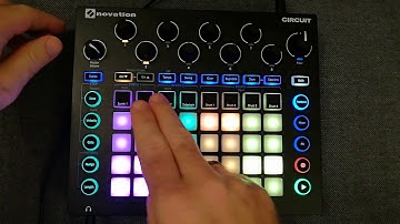 Long @blankfor.ms session with the novation circuit