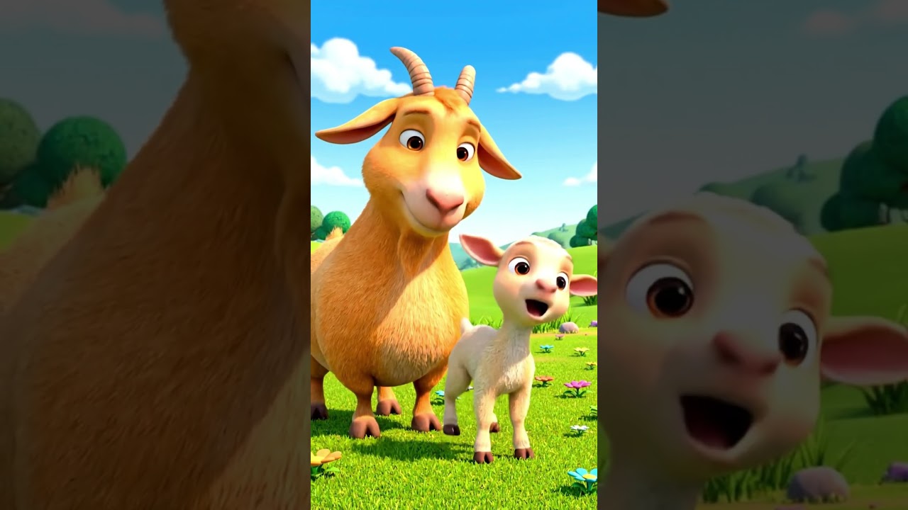 Farm Animals and Their Babies | Baby Animal Sounds | Kids Learning 3D Animation