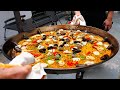 New York City Food - GIANT SEAFOOD PAELLA Socarrat NYC