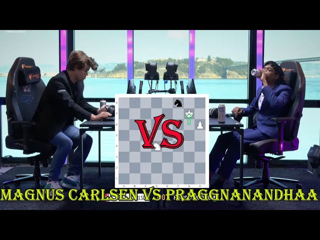 44th Chess Olympiad 2022 R2: Magnus Carlsen grinds a Queen endgame