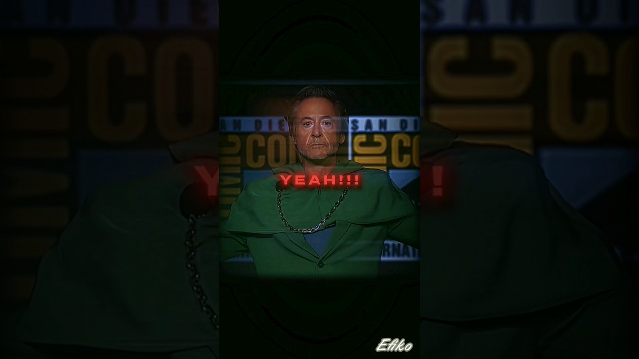 [4 K]" one person who could play vector von doom"|iron man edit|tony stark edit|