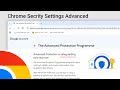 How to Set Chrome Advanced Security Settings | Latest Tutorial