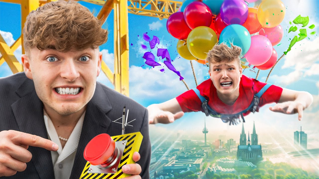 100m Freier Fall: Ich Lasse Ihn Abstürzen! 🏗️😵#HeyvsRay