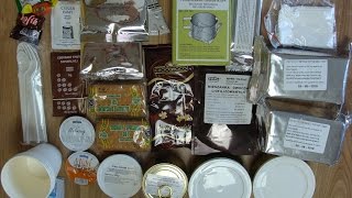 Polish Army 24H Ration Sr-G-3 - Unpacking And Breakfast 2014