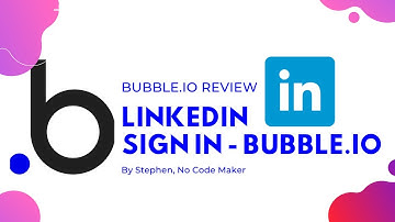 Sign in with LinkedIn API using Bubble.io Part 1