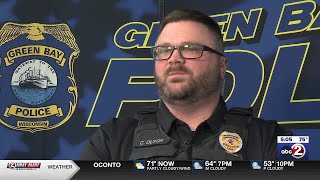 Veteran working in Green Bay Police Department recognized for support work