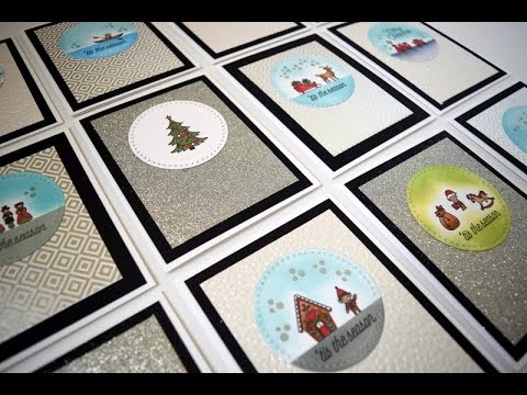 Jess Crafts: 10 Cards 1 Kit | Hero Arts My Monthly Hero October 2017 Kit