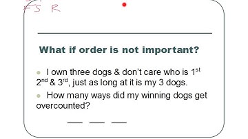 PreCalc - 9.1 Basic Combinatorics
