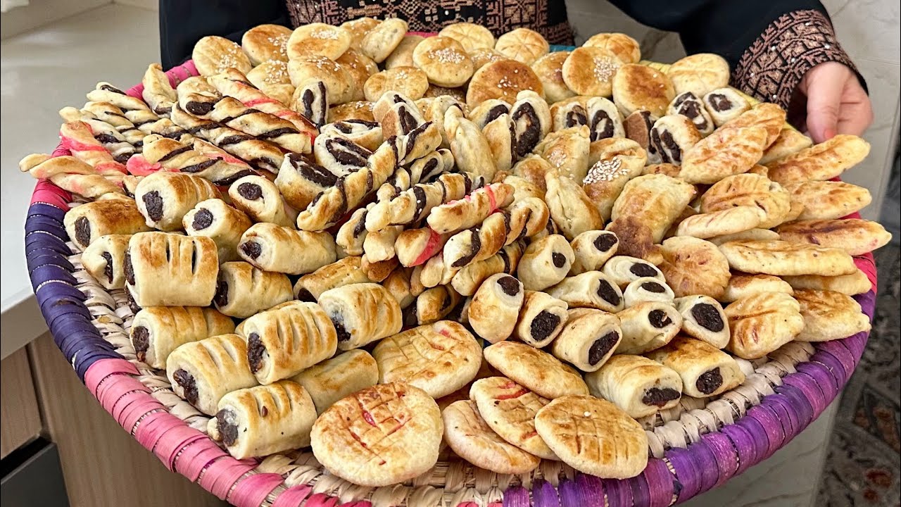 الكليجة العراقية الهشة الناعمة عالطريقة الاصلية مثلما تعلمتها من امي اشكال و نكهات منوعة