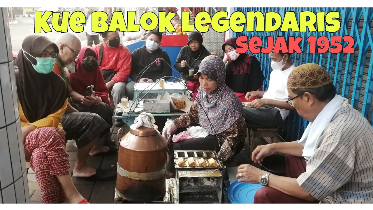 Kuliner Bogor - Kue Balok Legendaris Depan Toko Terang Sejak Tahun 1952