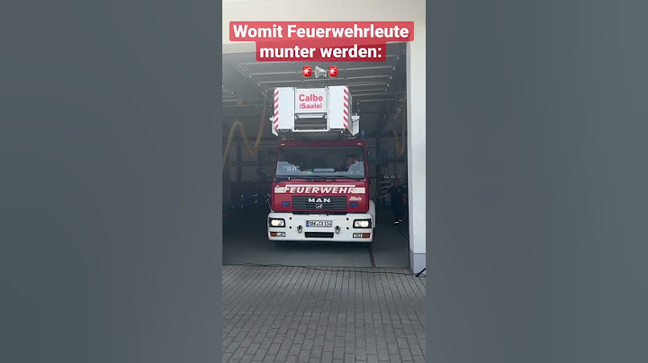 Muntermacher für Feuerwehrleute - weckt garantiert jeden! | MDR