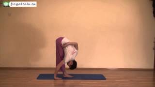 Ardha Baddha Padmottanasana - Standing Half Lotus Forward Bend