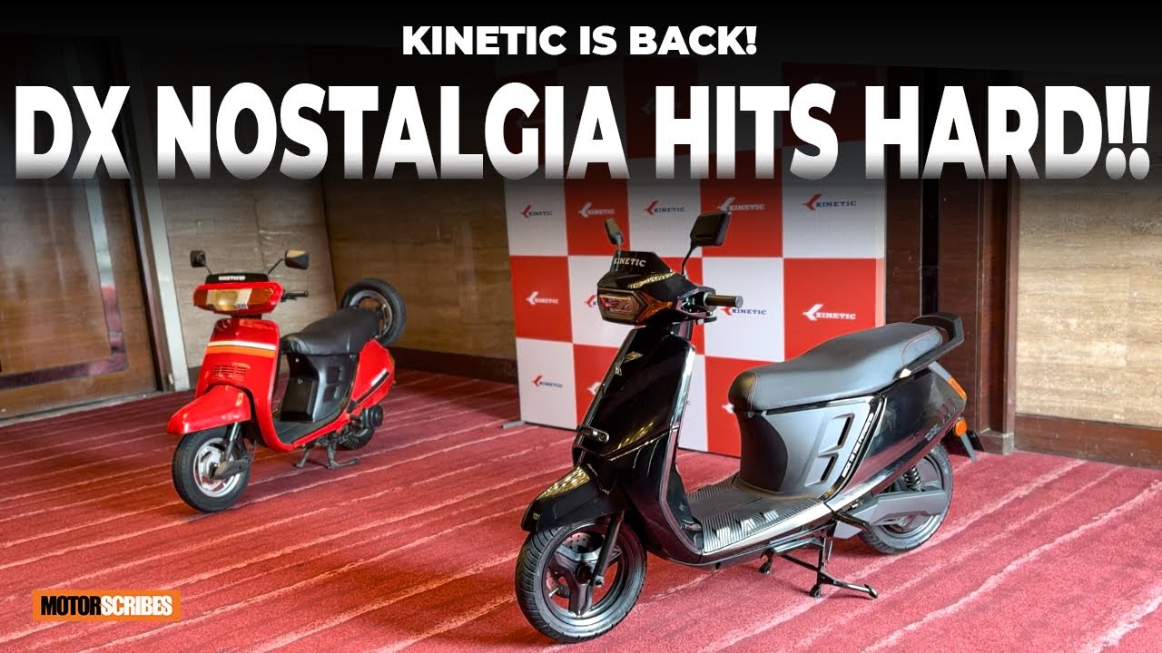 Kinetic DX Electric Scooter detailed walk around