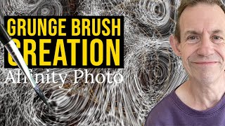 How To Make A Grunge Brush In Affinity Photo Tutorial