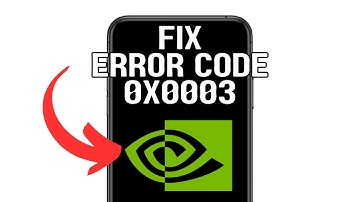 FIX GEFORCE EXPERIENCE ERROR CODE 0X0003 2024! (FULL GUIDE)