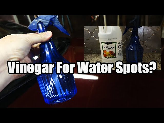 How well does the Chemical Guys water spot remover work? 
